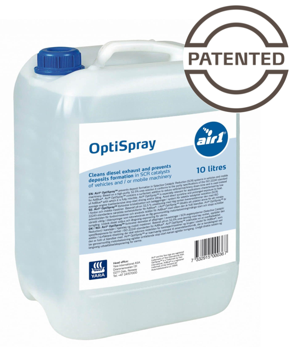OptiSpray can packaging